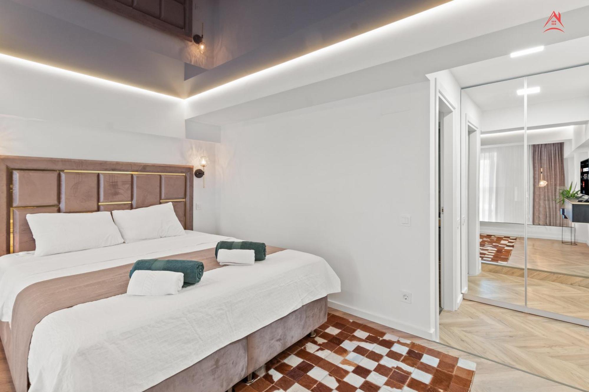 Noa Boutique Beautiful Penthouse With Private Parking Apartment Bucharest