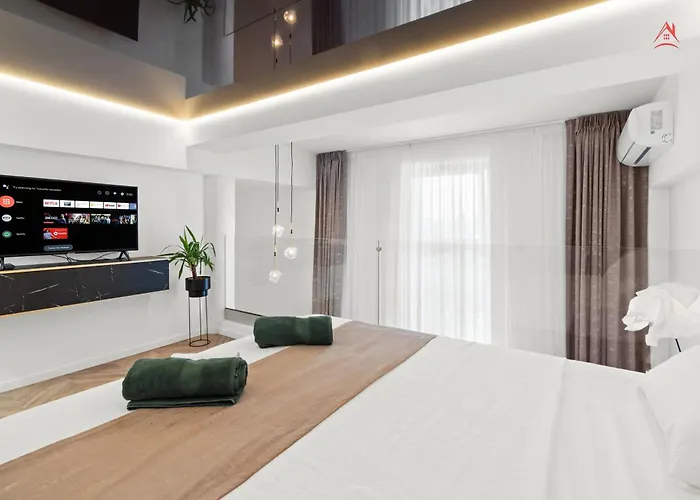 Noa Boutique Beautiful Penthouse With Private Parking